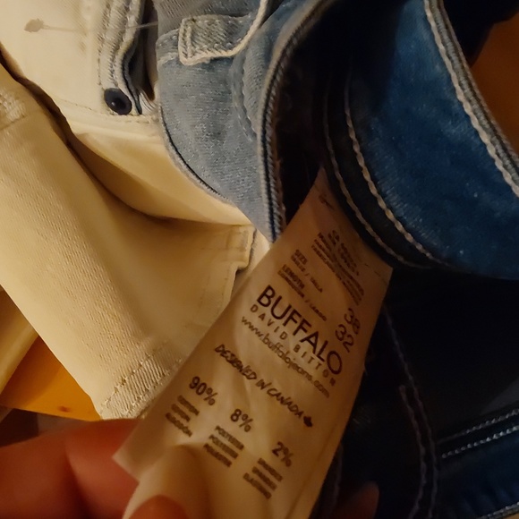 BUFFALO DAVID BITTON ASH SLIM STRETCH SIZE 38 X 32 - Picture 6 of 7